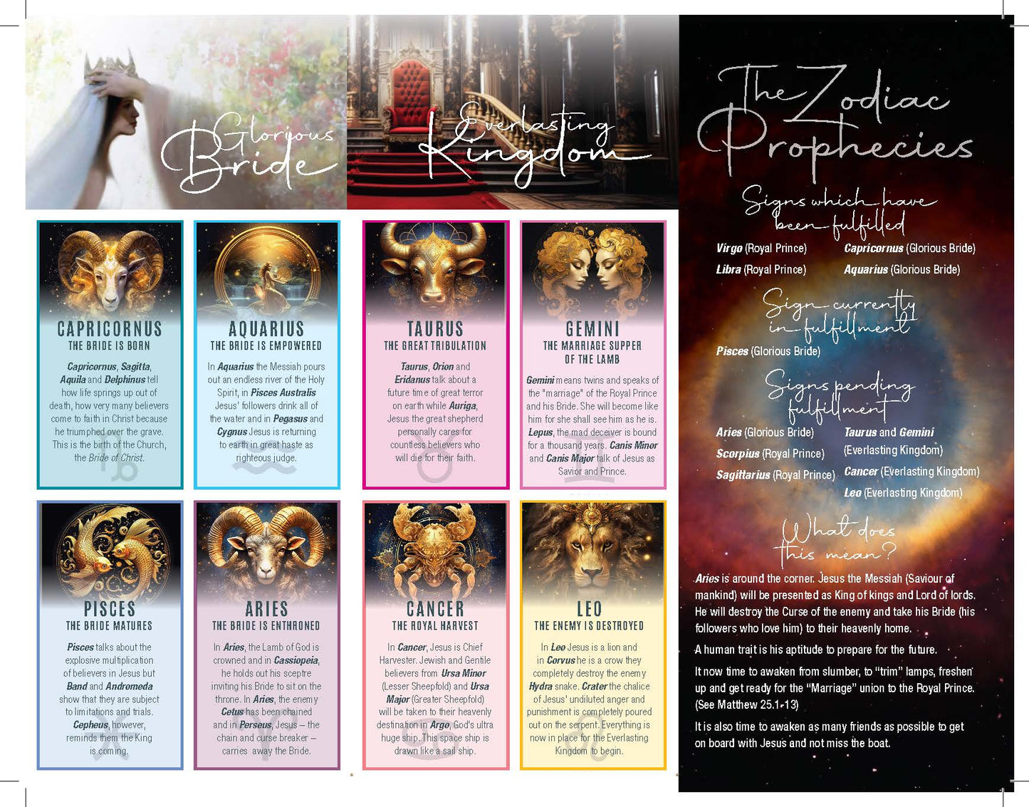 NOW AVAILABLE Zodiac Prophecies - second edition